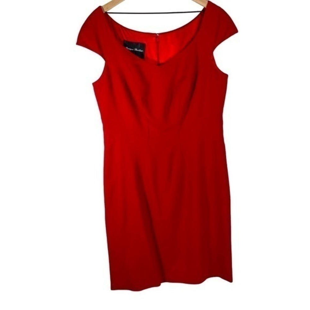 Monique Phullier Women’s Dress Size L Color Red